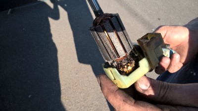 Le moteur de LV en parfait état.