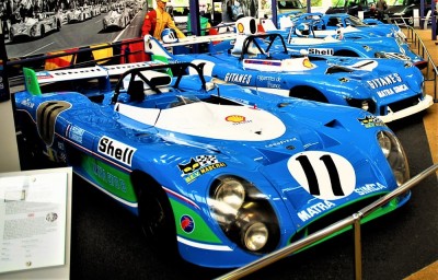 voiture de Pescarolo - Larousse vainqueurs des 24 h  en 1972