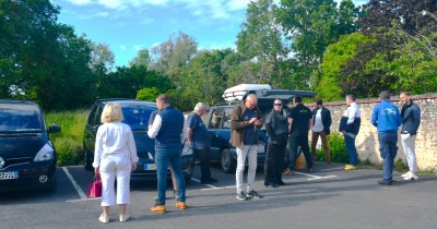 plein de nouvelles tètes  Totor sur l'aile de l 'Espace 4
