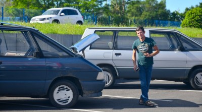 Enzo Genouel  dit &quot; la béte &quot; à la recherche d'une fuite