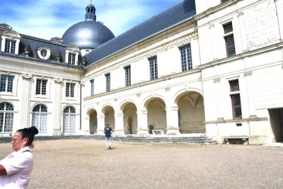 cour intérieur du château