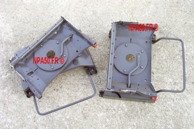 platines tounantes gauche et droite espace II