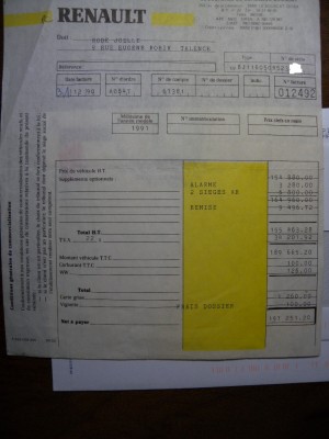 DSCN2362.JPG (25.74 Kio) Vu 5868 fois la facture de l'époque ça fait quand même 29156.03 Euros