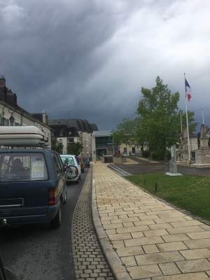 Un beau ciel bien menaçant !